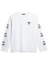 Camilo Graphic Long Sleeve T-Shirt White - J.LINDEBERG - BALAAN 2