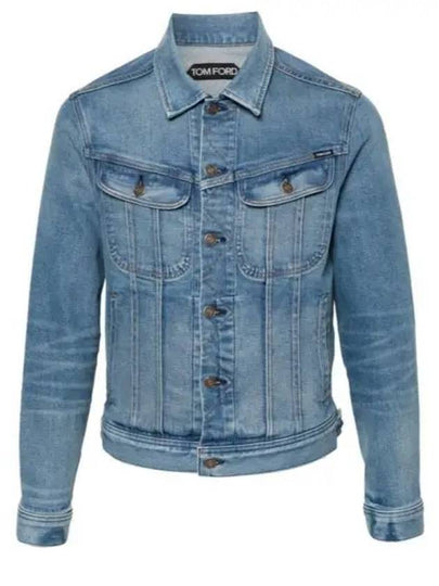 Jacket DJI001DMC049F24 HB414 Blue - TOM FORD - BALAAN 2