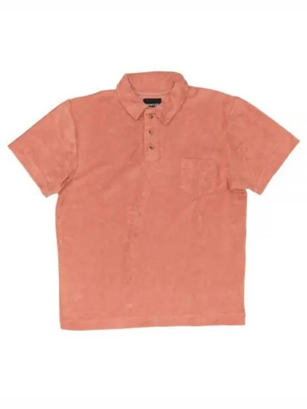 HOWLIN 24 MR FANTASY SALMON terry polo tee - HOWLIN' - BALAAN 1