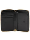 Around Zipper Leather Half Wallet Black - JIL SANDER - BALAAN 5