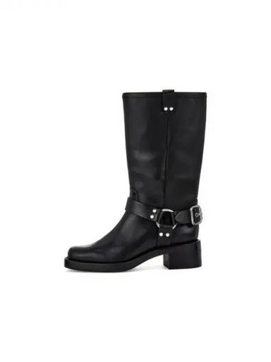 Francesca Moto Boots Boot Black 271899 - REFORMATION - BALAAN 1