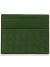 Intrecciato Classic Card Wallet Green - BOTTEGA VENETA - BALAAN 2