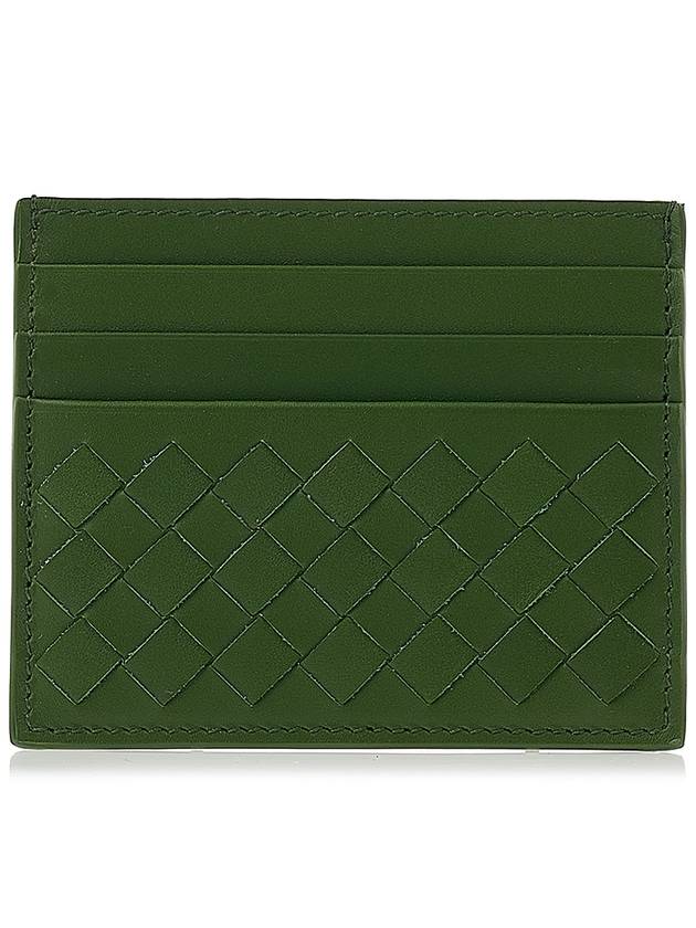 Intrecciato Classic Card Wallet Green - BOTTEGA VENETA - BALAAN 2