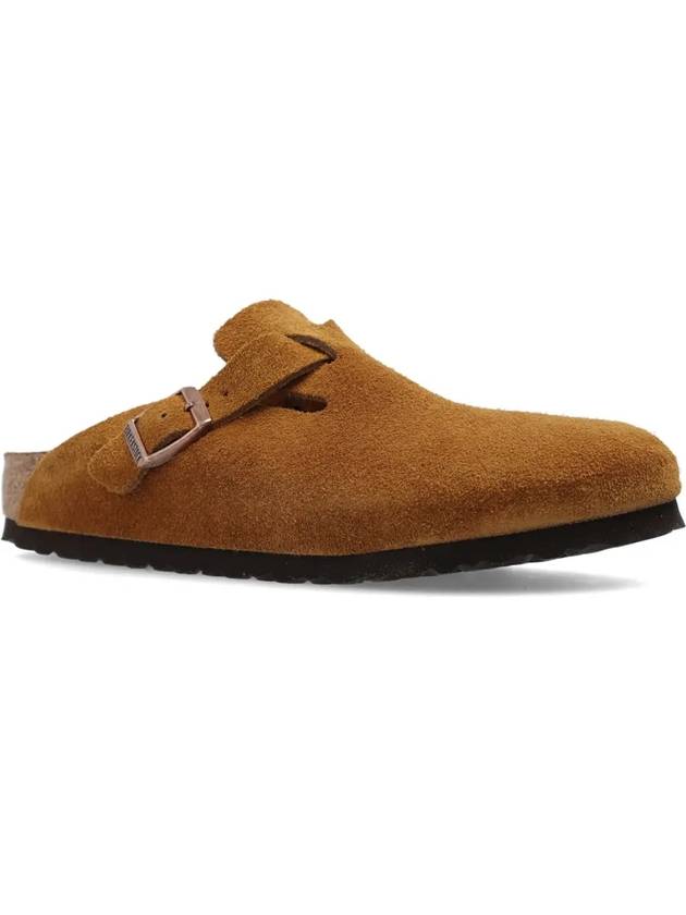 Boston Suede Mule Brown - BIRKENSTOCK - BALAAN 4