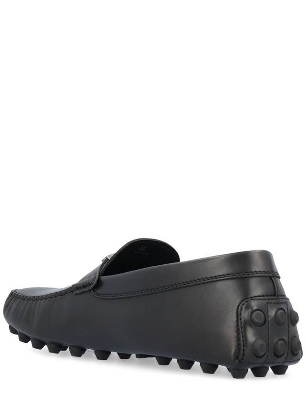 Men's Macro Rubber Driving Shoes Black - TOD'S - BALAAN 4