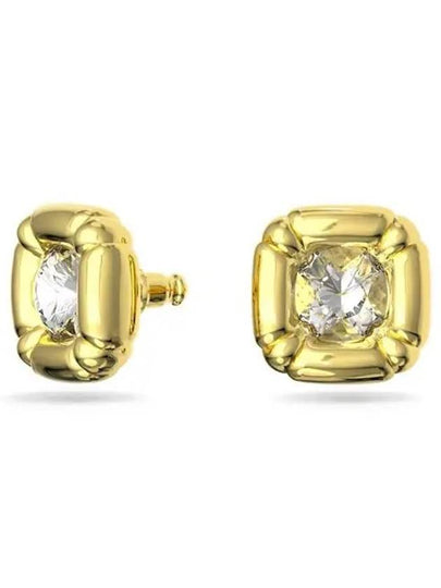 Dulocis Stud Earrings Gold - SWAROVSKI - BALAAN 2