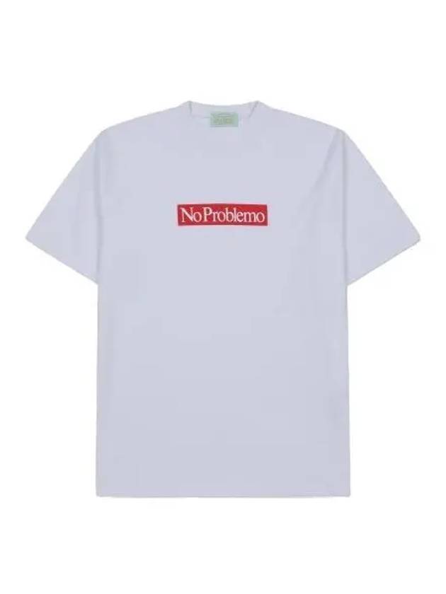 Aries Problem Supreme Short Sleeve T Shirt White Tee - ARIES - BALAAN 1