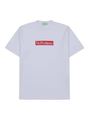 Aries Problem Supreme Short Sleeve T Shirt White Tee - ARIES - BALAAN 1