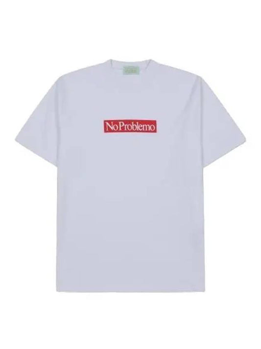 Aries Problem Supreme Short Sleeve T Shirt White Tee - ARIES - BALAAN 1