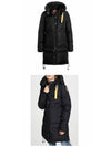 Women's Long Bear LONG BEAR Down Padded Jacket Black - PARAJUMPERS - BALAAN 5