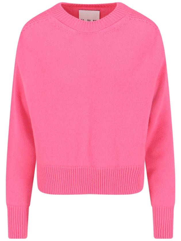 SA SU PHI Sweaters Pink - SA SU PHI - BALAAN 1