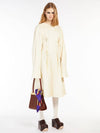 Pleiadi Cotton Long Dress Cream - MAX MARA SPORTMAX - BALAAN 4