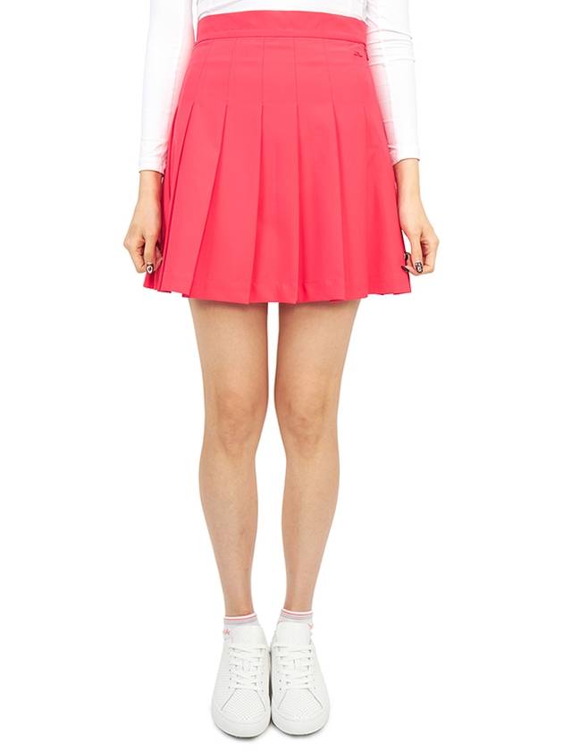 Women's Golf Adina Skirt Pink - J.LINDEBERG - BALAAN 2