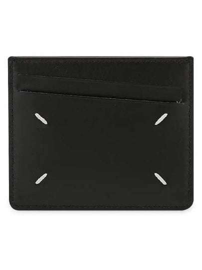 Stitch Diagonal Card Wallet Black - MAISON MARGIELA - BALAAN 2