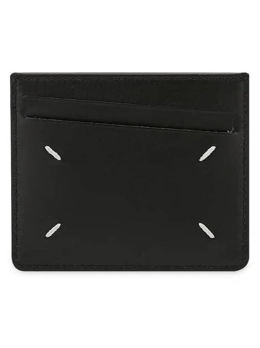 Stitch Diagonal Card Wallet Black - MAISON MARGIELA - BALAAN 2