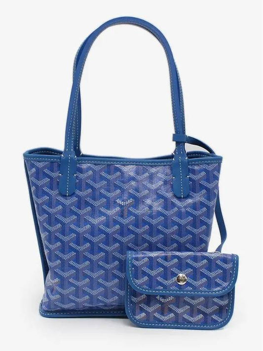 Anjou bag mini tote bag sky blue ANJOUSMINCG10TY10P - GOYARD - BALAAN 2