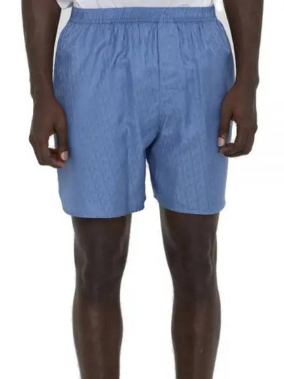 Oblique Shorts Blue - DIOR - BALAAN 2