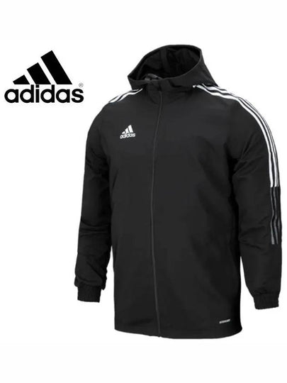 Men's Tiro 21 Windbreaker Black - ADIDAS - BALAAN 2