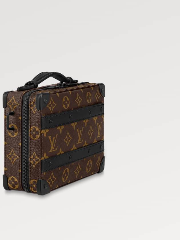 Handle Soft Trunk Cross Bag Brown - LOUIS VUITTON - BALAAN 4