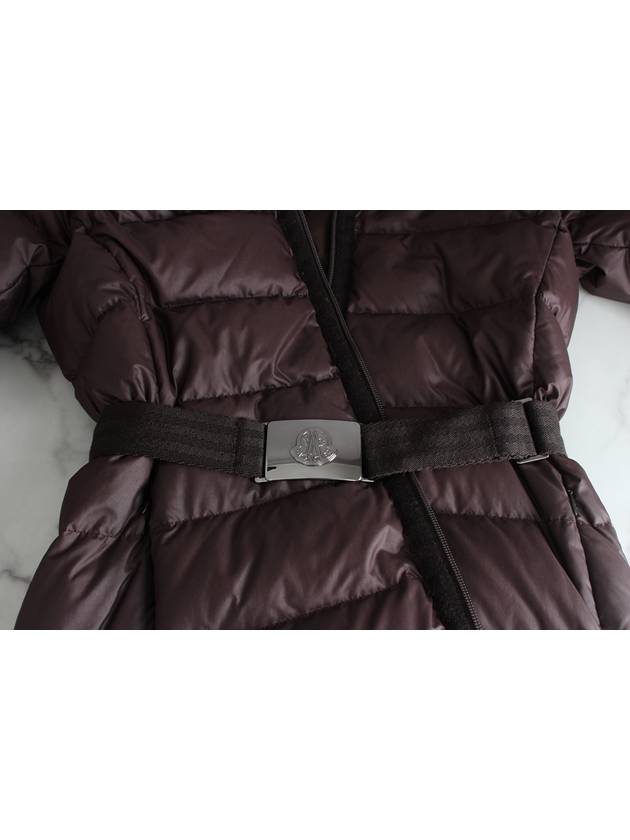 Women s Fabre Fox Fur Brown Padding - MONCLER - BALAAN 7