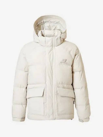 Uni New Zero Short Down Jacket 39 Ivory - NEW BALANCE - BALAAN 1