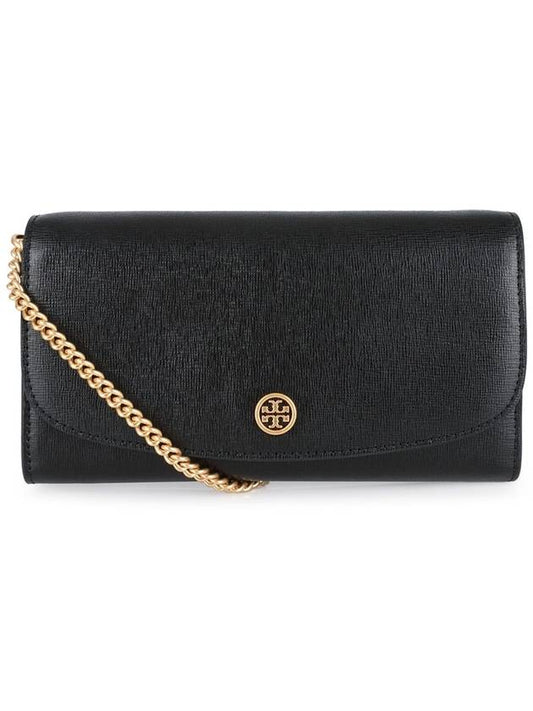 Robinson Chain Long Wallet Black - TORY BURCH - BALAAN 2