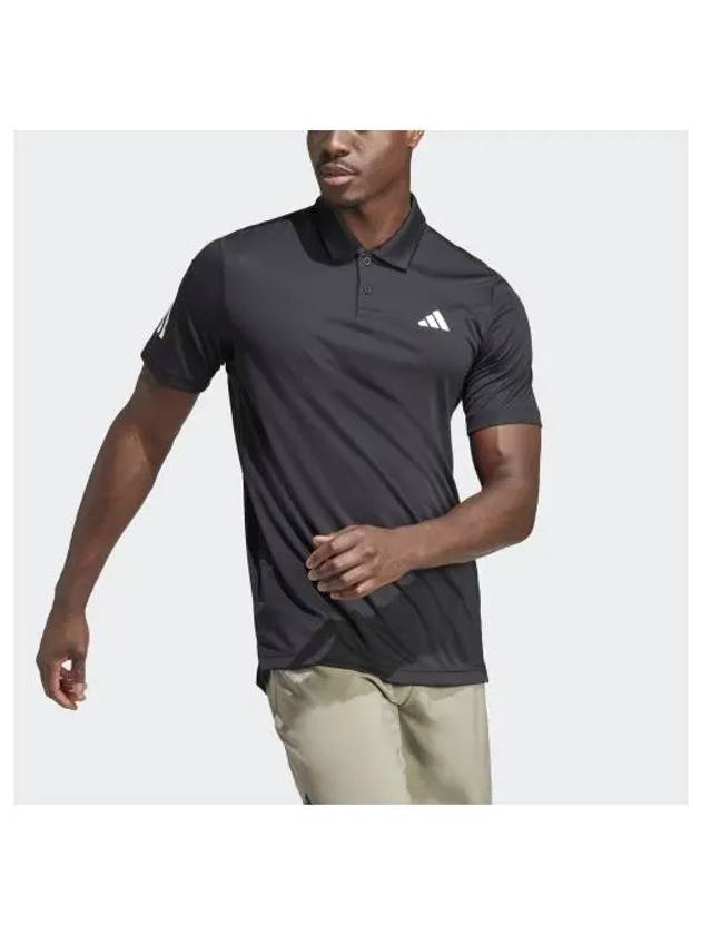 3S Training Polo Shirt Black - ADIDAS - BALAAN 2