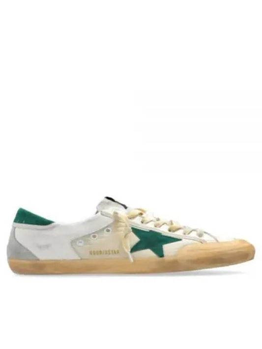 Superstar Low Top Sneakers Green Beige - GOLDEN GOOSE - BALAAN 2