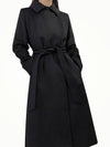 All sizes Collar coat wool black 2426016101600 - MAX MARA - BALAAN 1