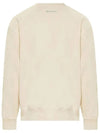 Wellness Logo Sweatshirt Beige - SPORTY & RICH - BALAAN 4