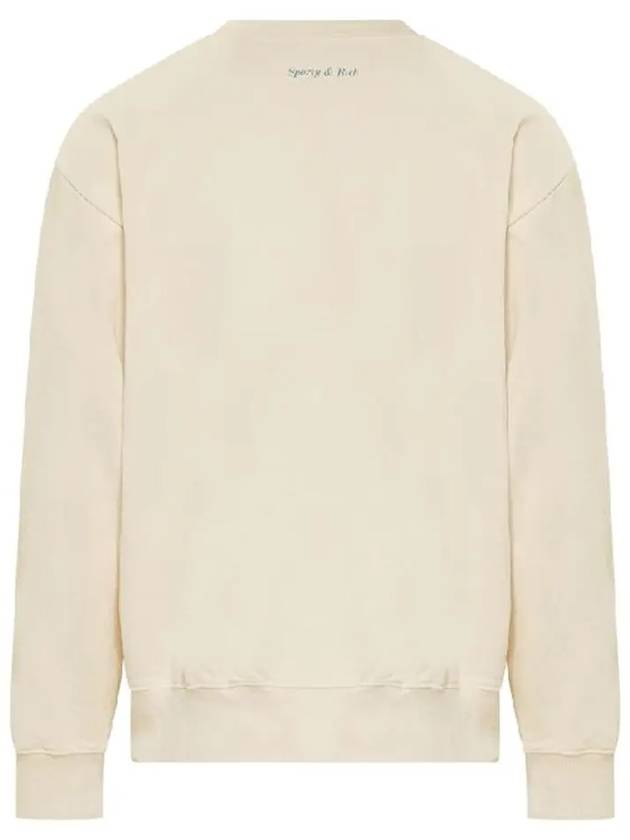 Wellness Logo Sweatshirt Beige - SPORTY & RICH - BALAAN 4