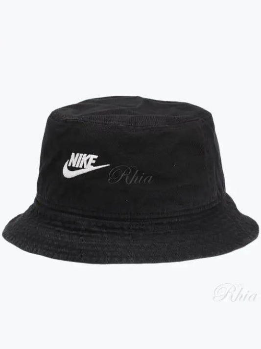 Apex Futura Washed Bucket Hat Black - NIKE - BALAAN 2