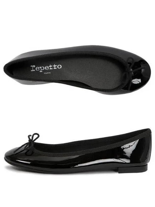 Cendrillon Sole Rubber Ballerina Black - REPETTO - BALAAN 2