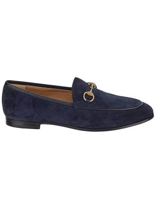 Jordaan Leather Loafers Blue - GUCCI - BALAAN 2