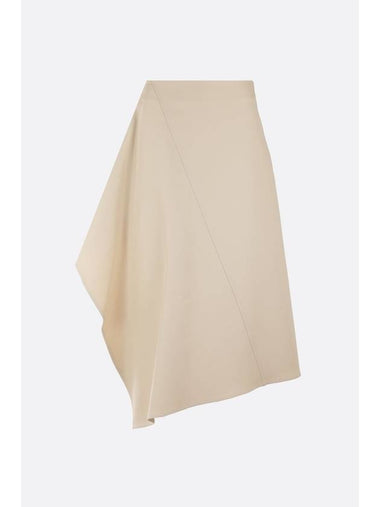 Cotton Asymmetric Skirt 744509V0BT09016 - BOTTEGA VENETA - BALAAN 1