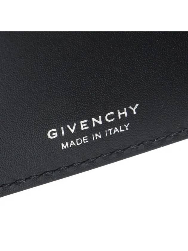 4G Metal Logo Small Half Wallet Black - GIVENCHY - BALAAN 8