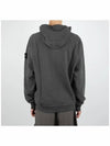 Compass Badge Cotton Hoodie Dark Grey - STONE ISLAND - BALAAN 5