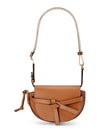 Mini Gate Dual Soft Calfskin Cross Bag Tan - LOEWE - BALAAN 7