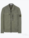 Supima Cotton Twill Stretch-TC Jacket Khaki - STONE ISLAND - BALAAN 2