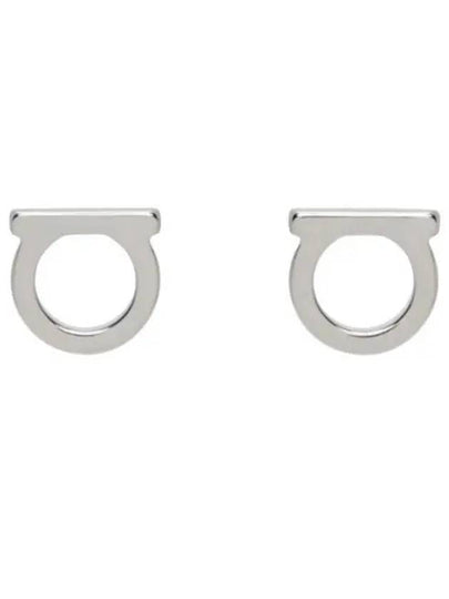 Gancini Earings Silver - SALVATORE FERRAGAMO - BALAAN 2