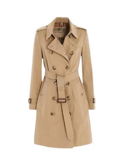 The Mid Length Chelsea Heritage Trench Coat Honey - BURBERRY - BALAAN 2