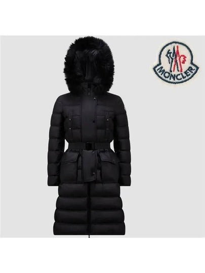 Women's Khloe Long Down Padding Black - MONCLER - BALAAN 2