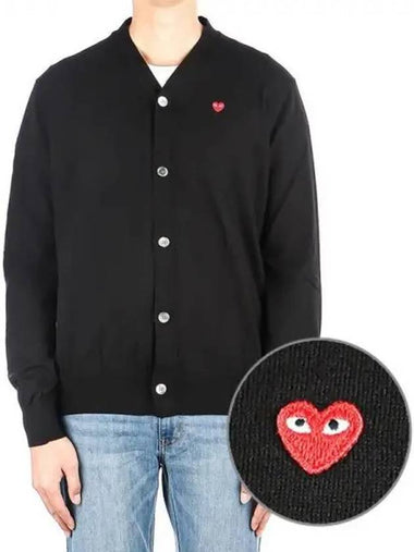 Men s Cardigan P1N054 BLACK 271879 - COMME DES GARCONS - BALAAN 1