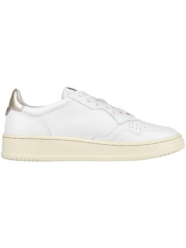 Medalist Low Top Sneakers Beige White - AUTRY - BALAAN 5