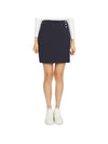 Women's Anna Mini H-Line Skirt Navy - J.LINDEBERG - BALAAN 1