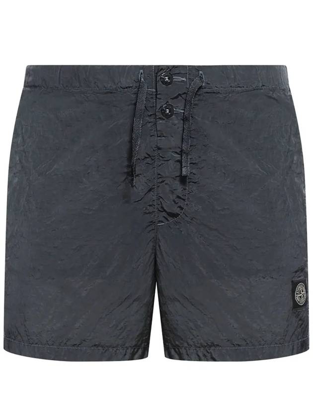 Swimming Nylon Trunk Shorts Grey - STONE ISLAND - BALAAN 3