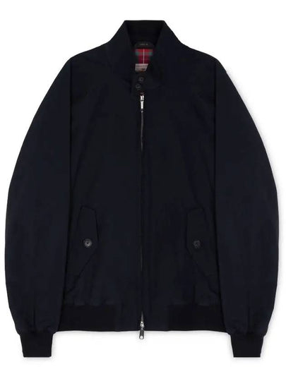 G9 Classic Original Harrington Zip-Up Jacket Dark Navy - BARACUTA - BALAAN 2