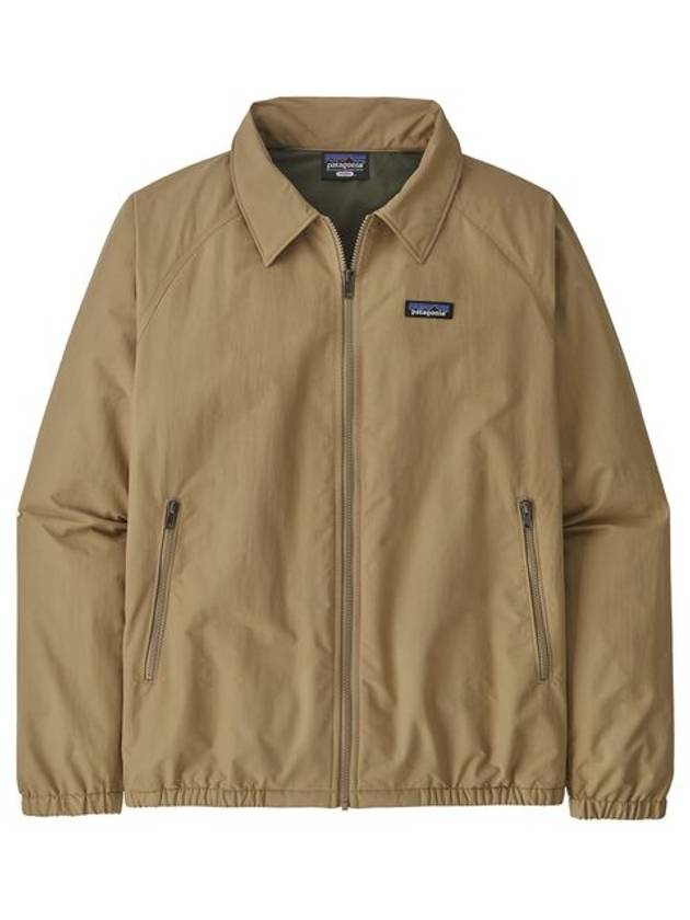 Men's Baggies Logo Patch Zip Pocket Zip-Up Jacket Classic Tan - PATAGONIA - BALAAN 2