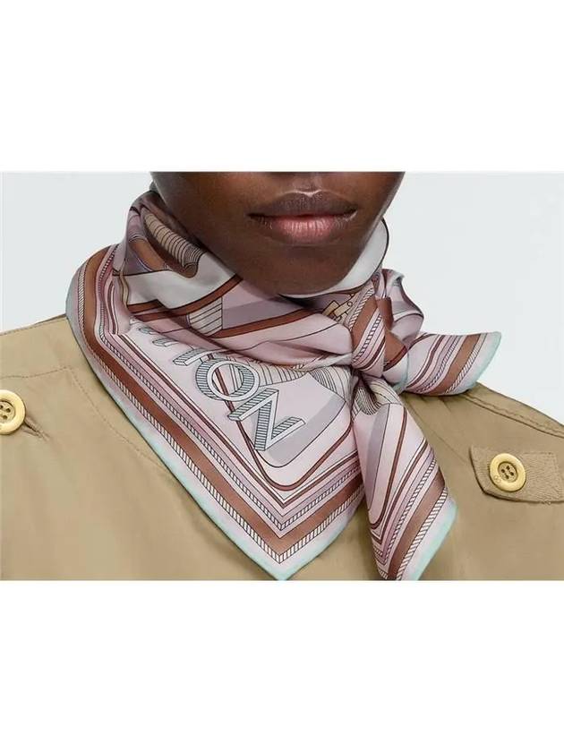 Ultimate 3D Square 90 Scarf Rose - LOUIS VUITTON - BALAAN 5