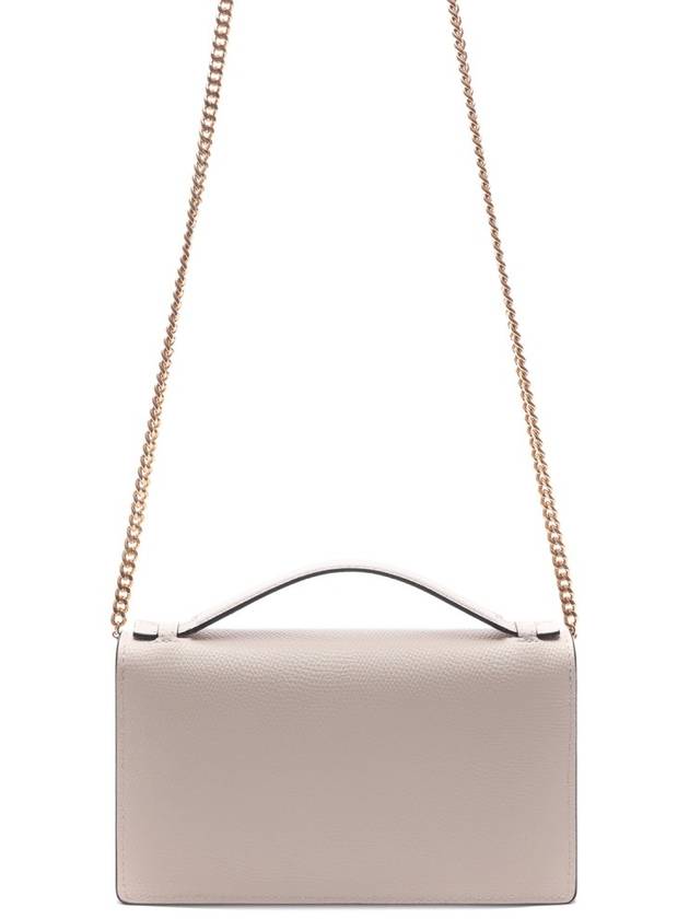 V Logo Signature Chain Cross Bag Ivory - VALENTINO - BALAAN 5